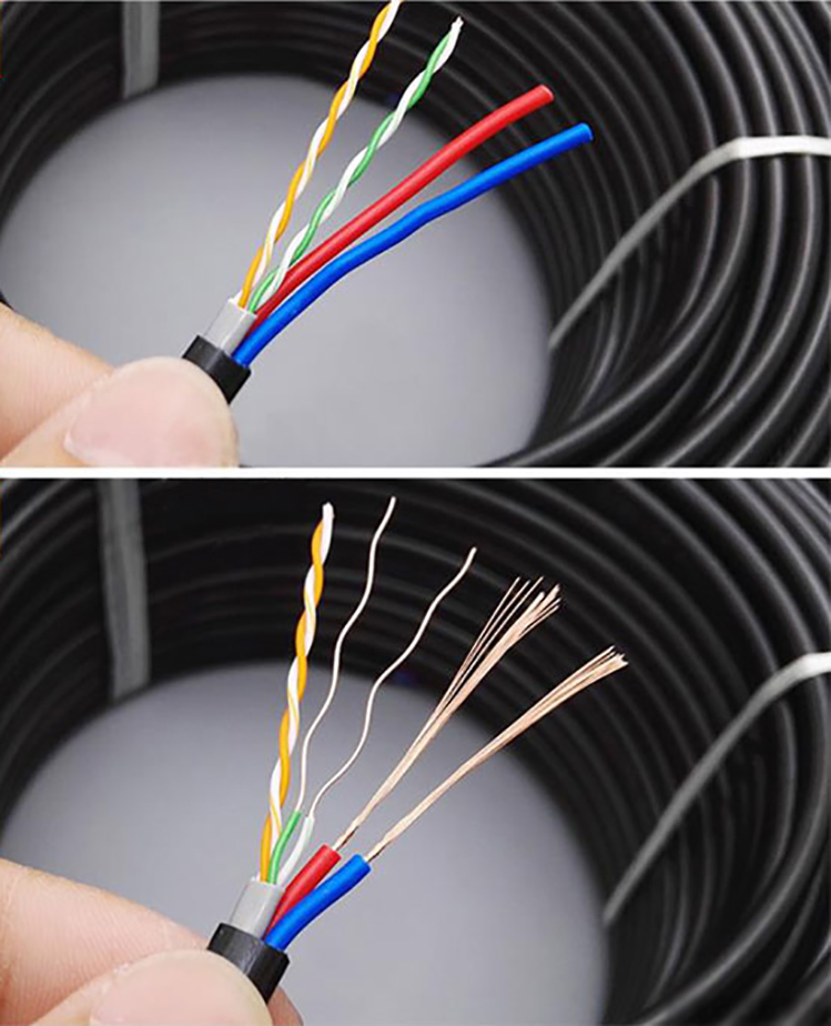 網線+電源線(圖8) 網線+電源線(圖8)